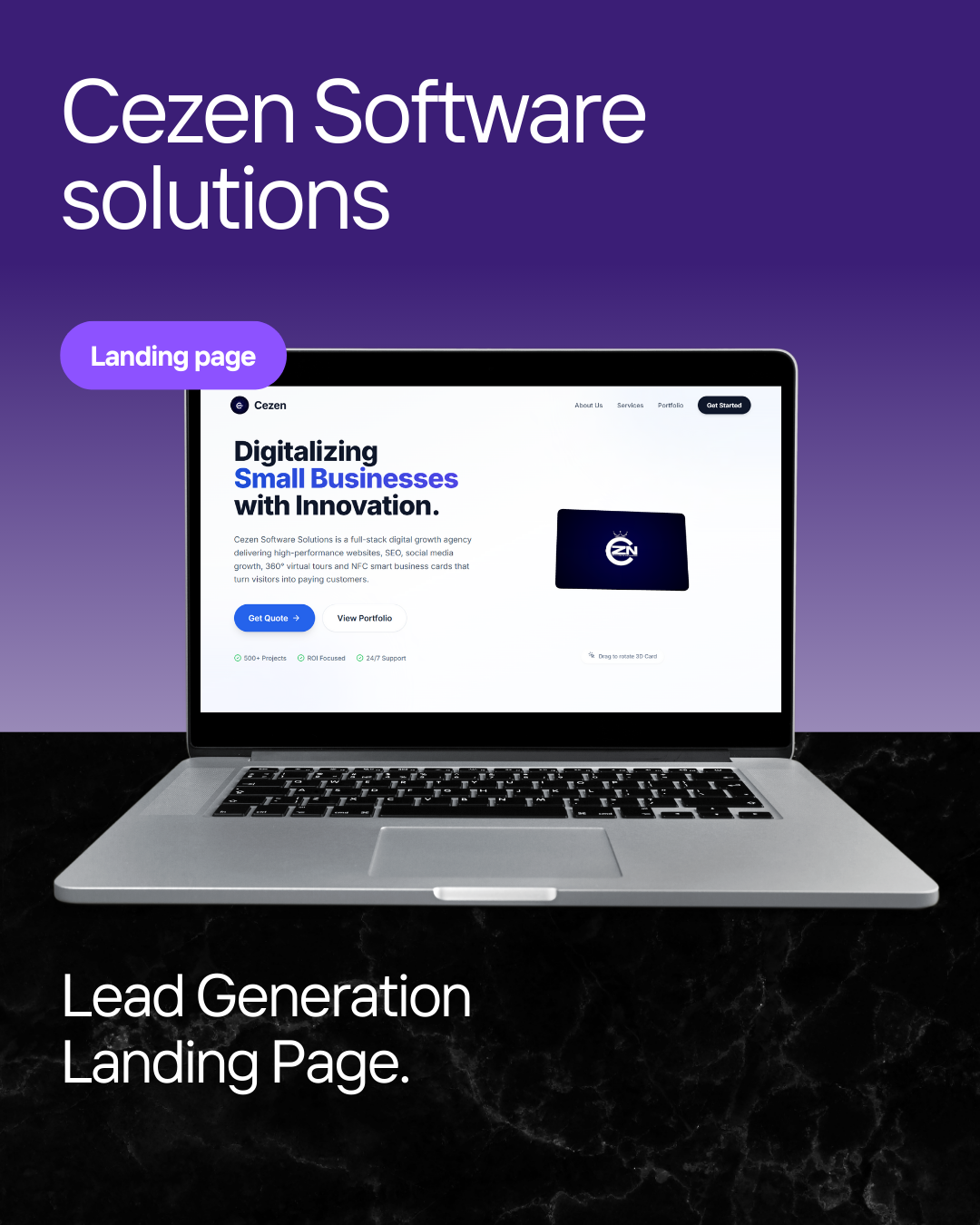 Leads Genration website designed and devloped by armsagency